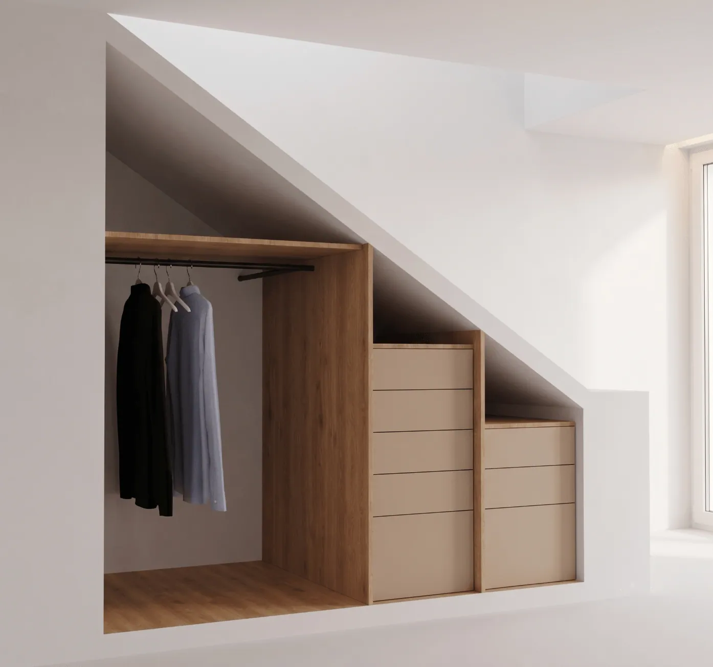 Perene® - Sous Escalier — vue du projet